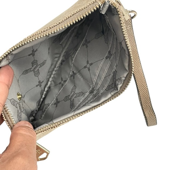 Aimee Kestenberg Snake skin pattern leather  Clutch - Picture 7 of 12